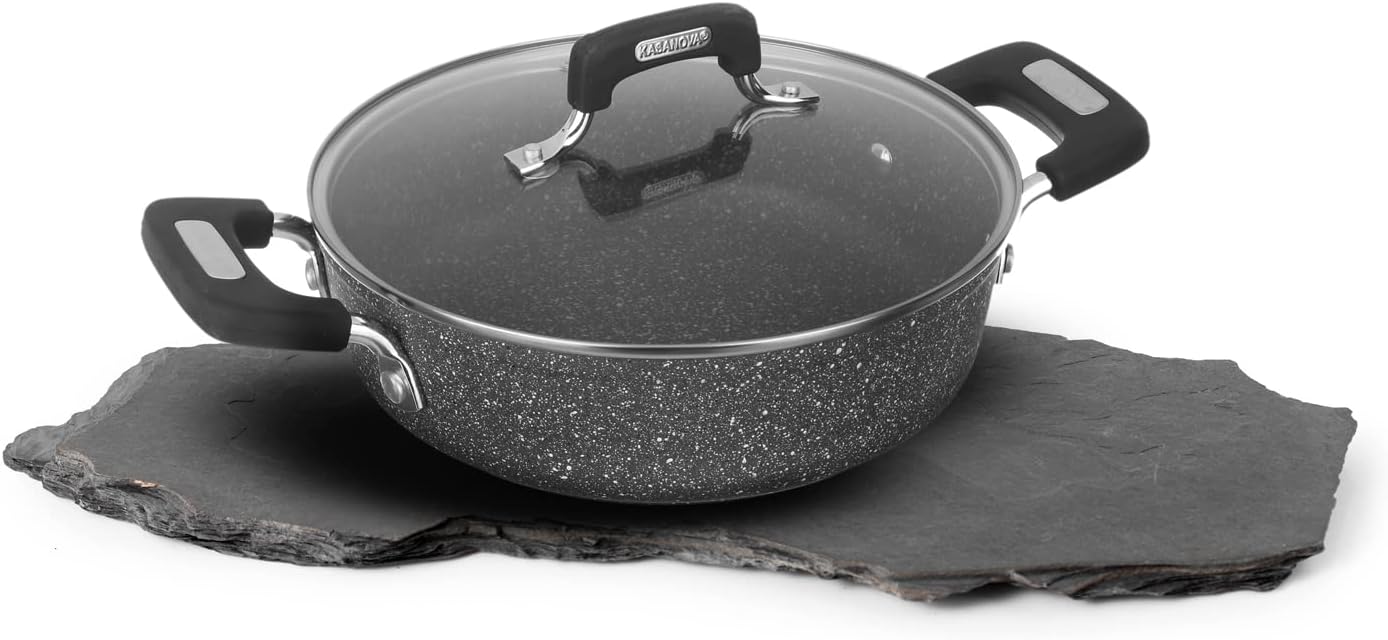 KASANOVA Linea New Petra Dark (Casseruola solo induzione, 24 cm)