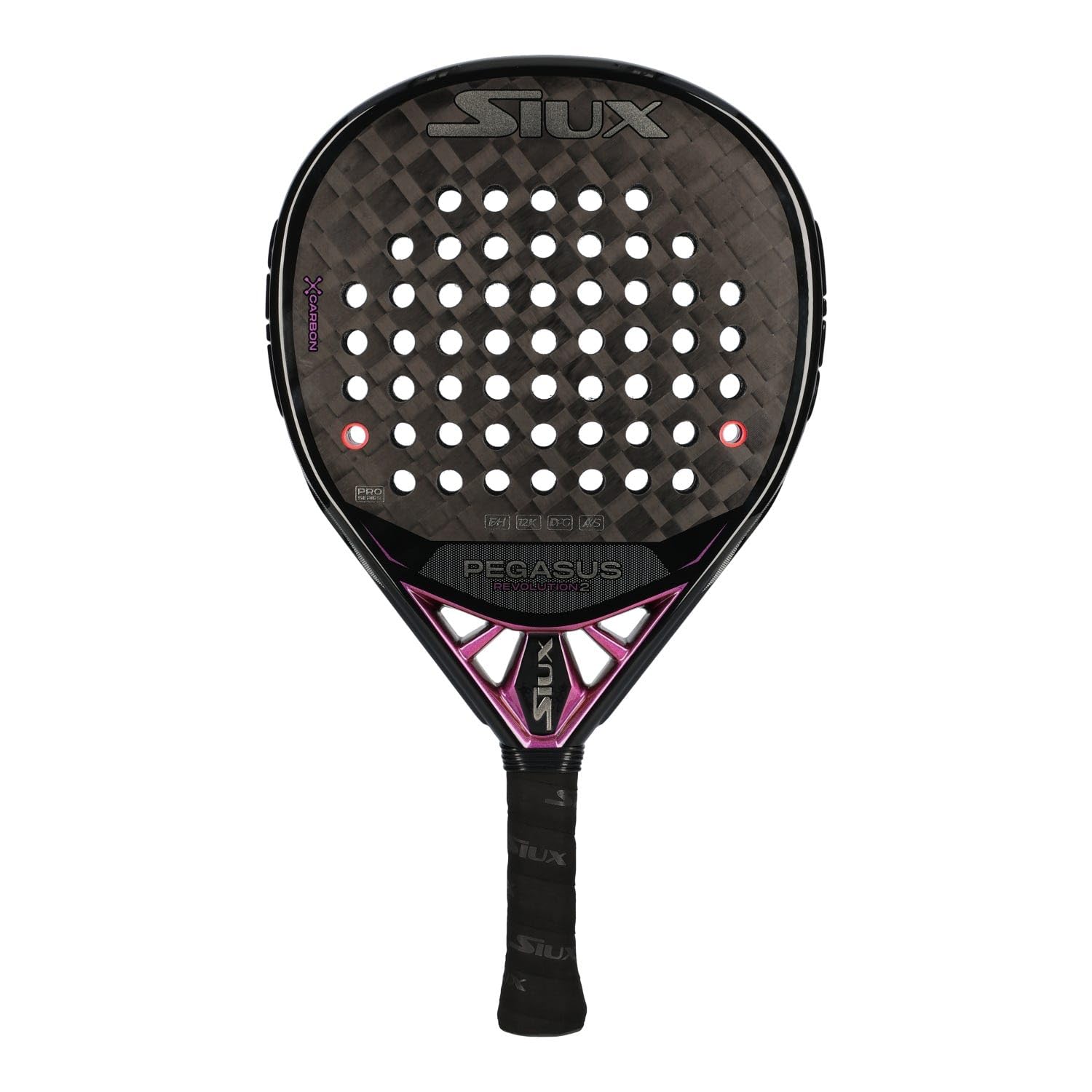 SIUX - Racchetta Padel - Pegasus Revolution 2, nero