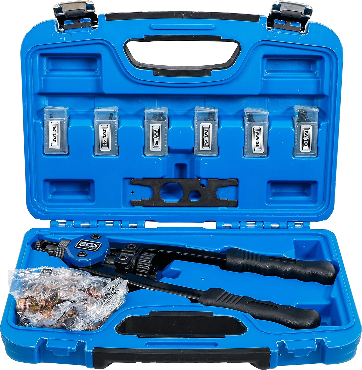 Remachadora de tuercas | M3 - M10 | 68 piezas - immagine 1