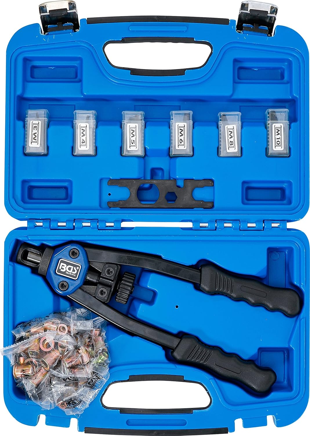 Remachadora de tuercas | M3 - M10 | 68 piezas - immagine 6