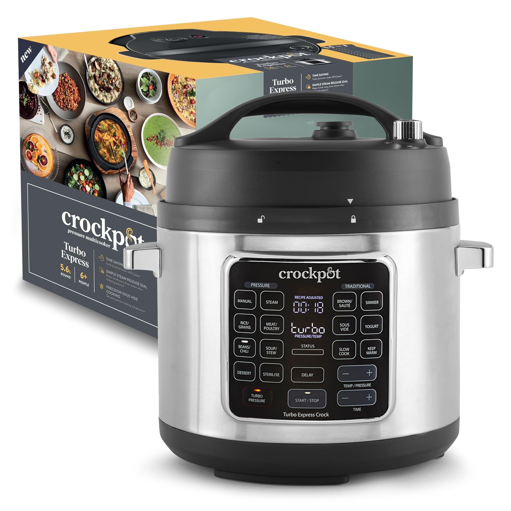 Crock-pot TURBO Express MultiCooker 5.6l 1400W