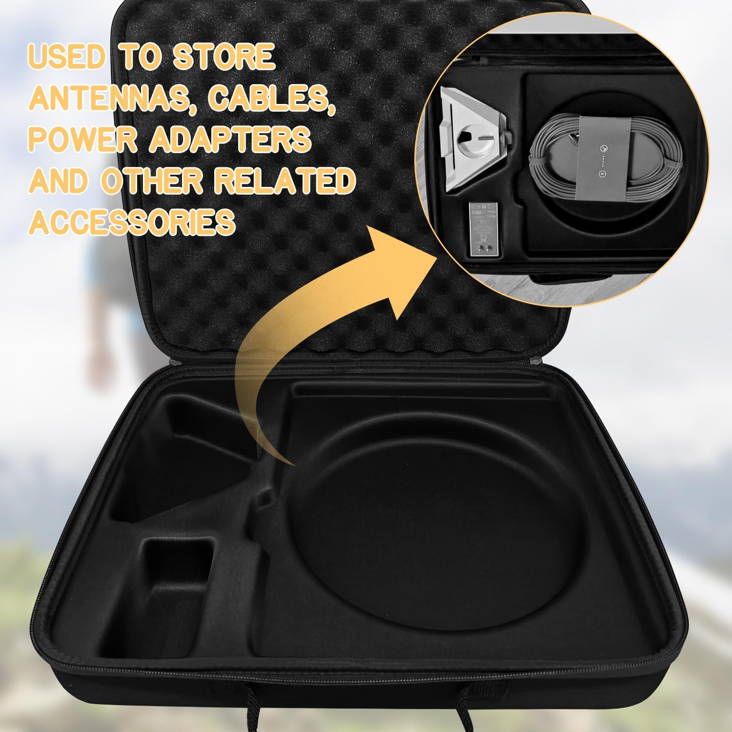 Occupaternm Mini Custodia Rigida Portatile per Starlink - immagine 6