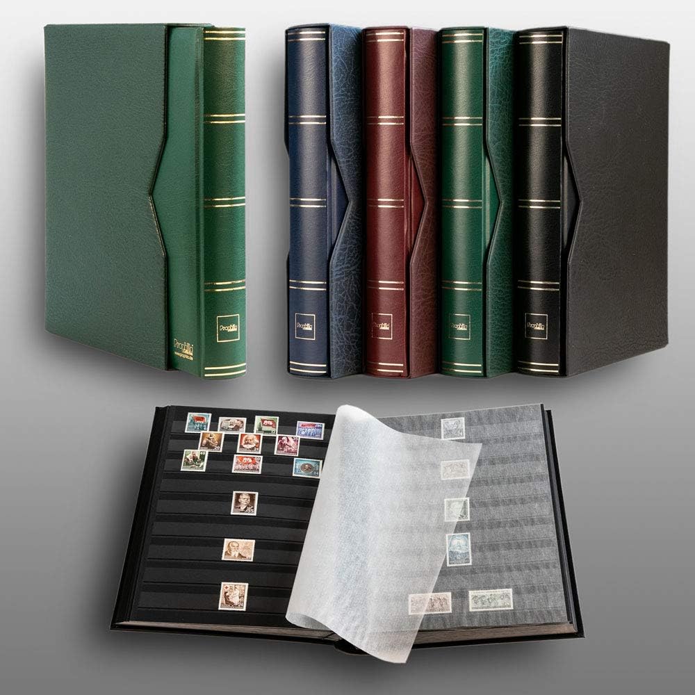 Prophila Leuchtturm classificatori 60 Pagine Nere con Cofanetto Verde - immagine 1