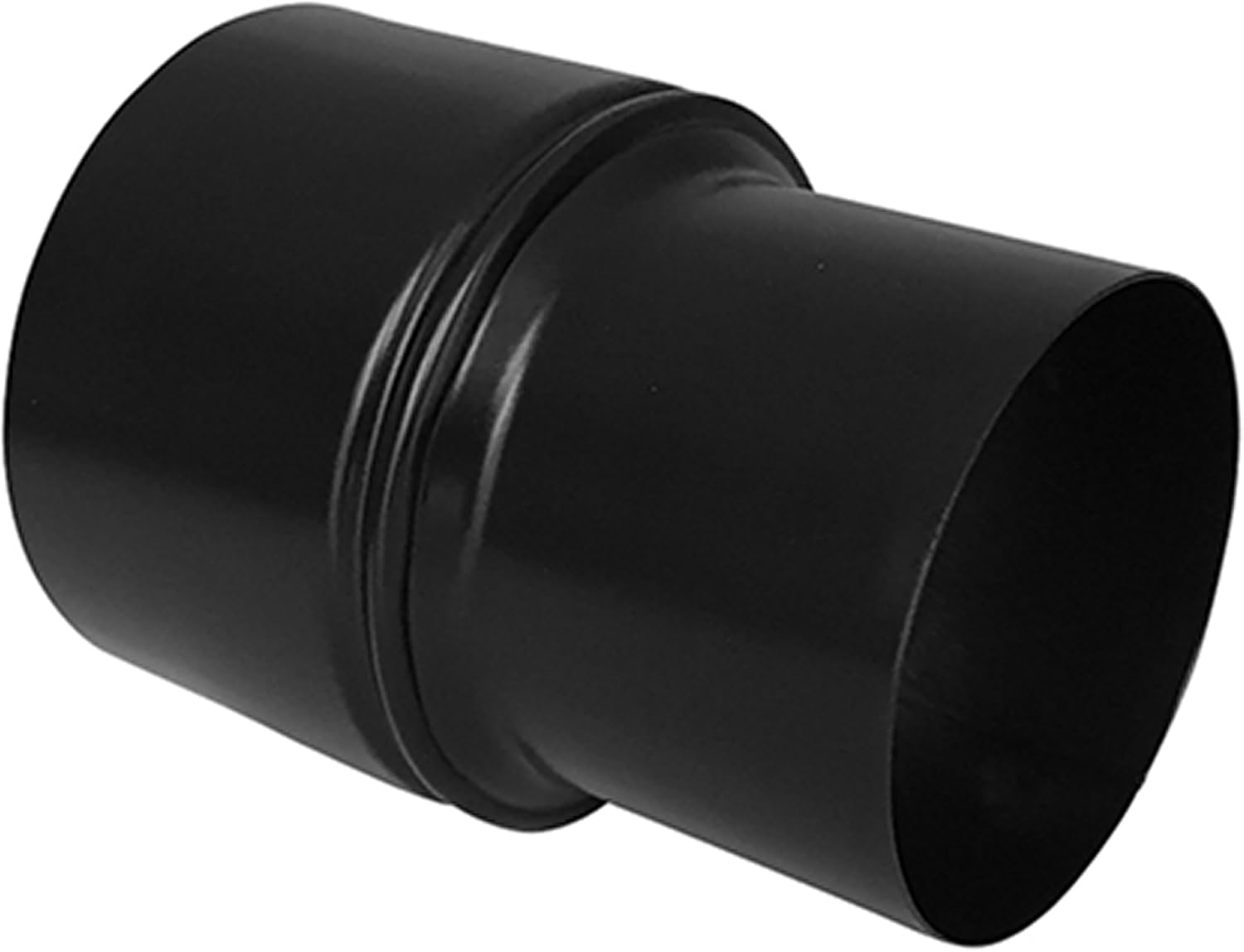 FIREFIX RES80/Ü12 - Tubo per Forno a Pellet in Acciaio Nero