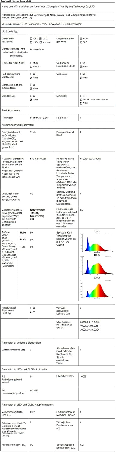 Applique da Parete LED Cubo 6W 3000K IP65 - immagine 9
