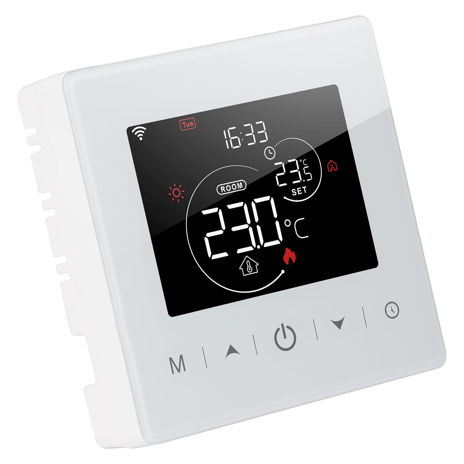 Termostato Wifi a Batteria per Caldaie a Gas 2 Fili