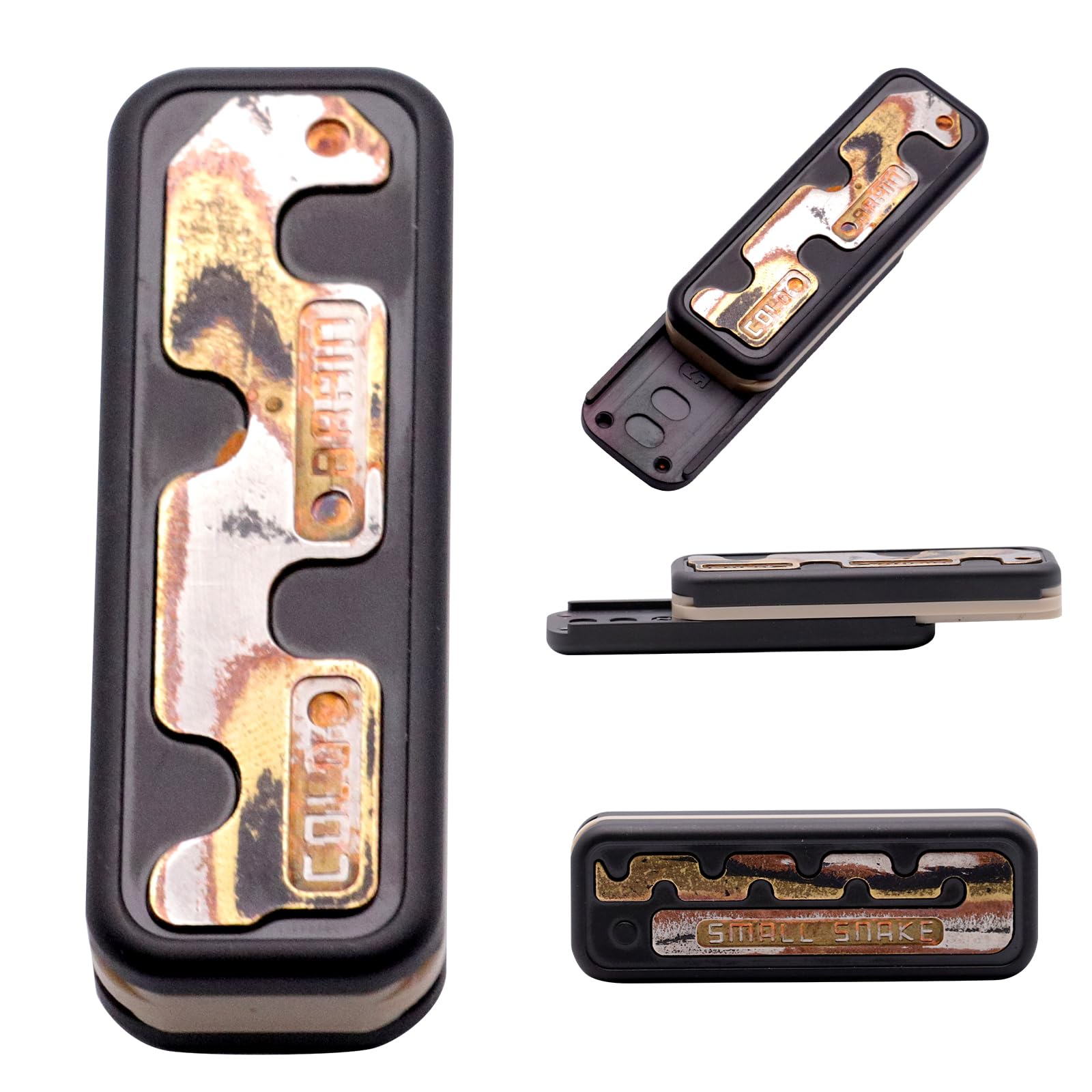 Metal Fidget Slider Toys in Lega di Zirconio