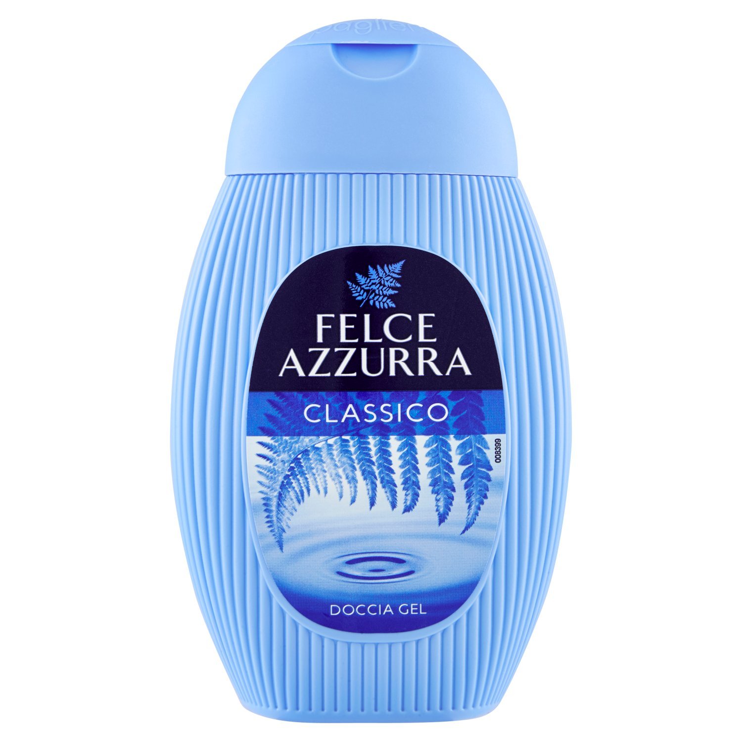 Felce Azzurra - Docciaschiuma Profumato Classico, Gel Detergente Fresco e Idratante per Pelle Morbida, Doccia Schiuma Delicato con Note di Rosa e Lavanda, Gel Doccia Dermatologicamente Testato, 250 ml