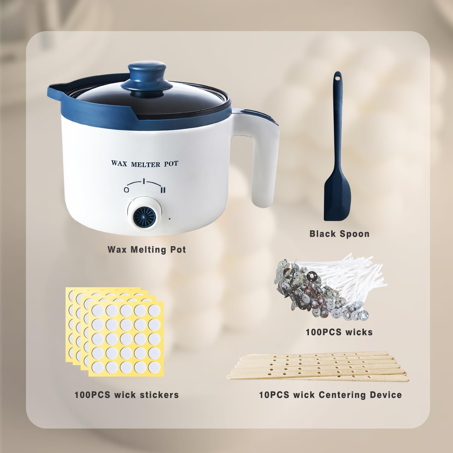 Lingqian Fusciera Elettrica per Candele con Beccuccio - immagine 2