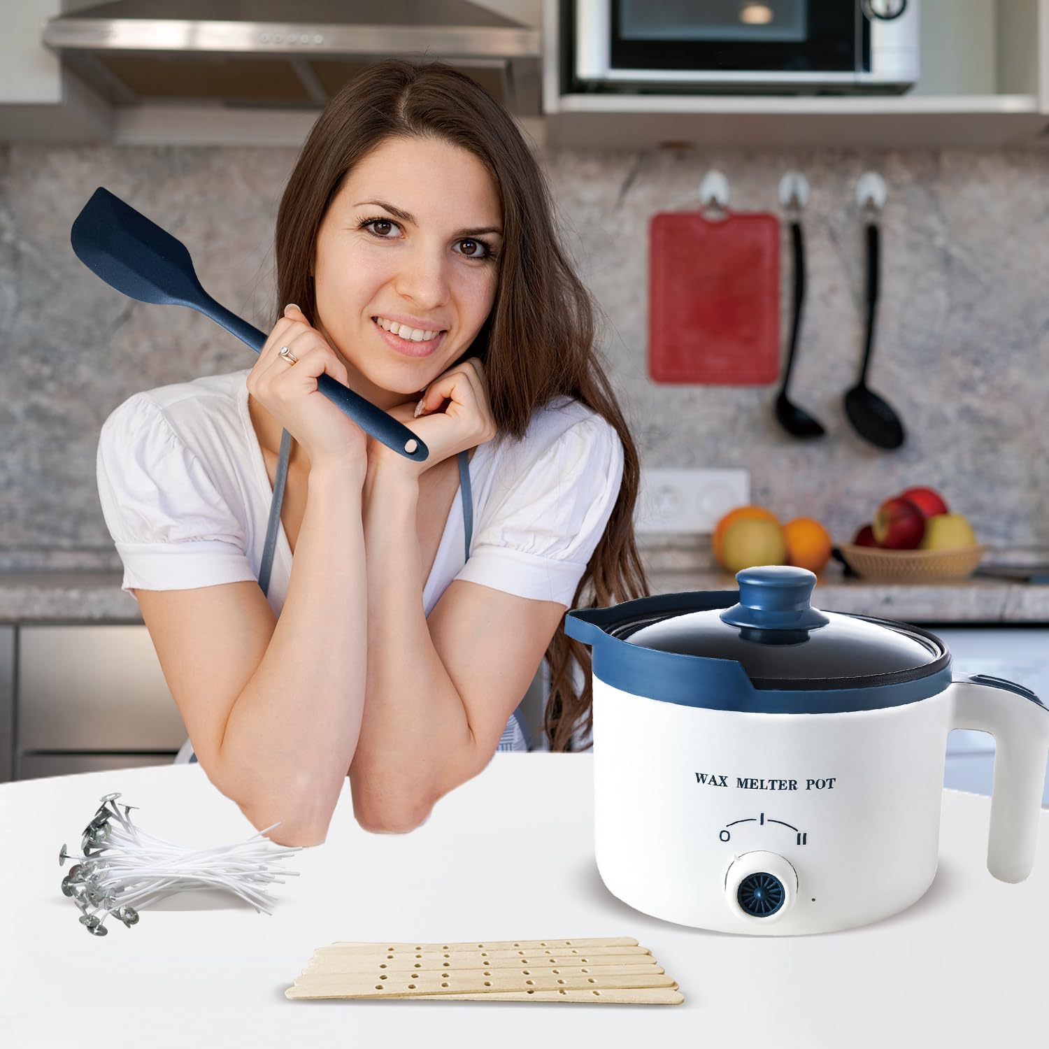 Lingqian Fusciera Elettrica per Candele con Beccuccio - immagine 5