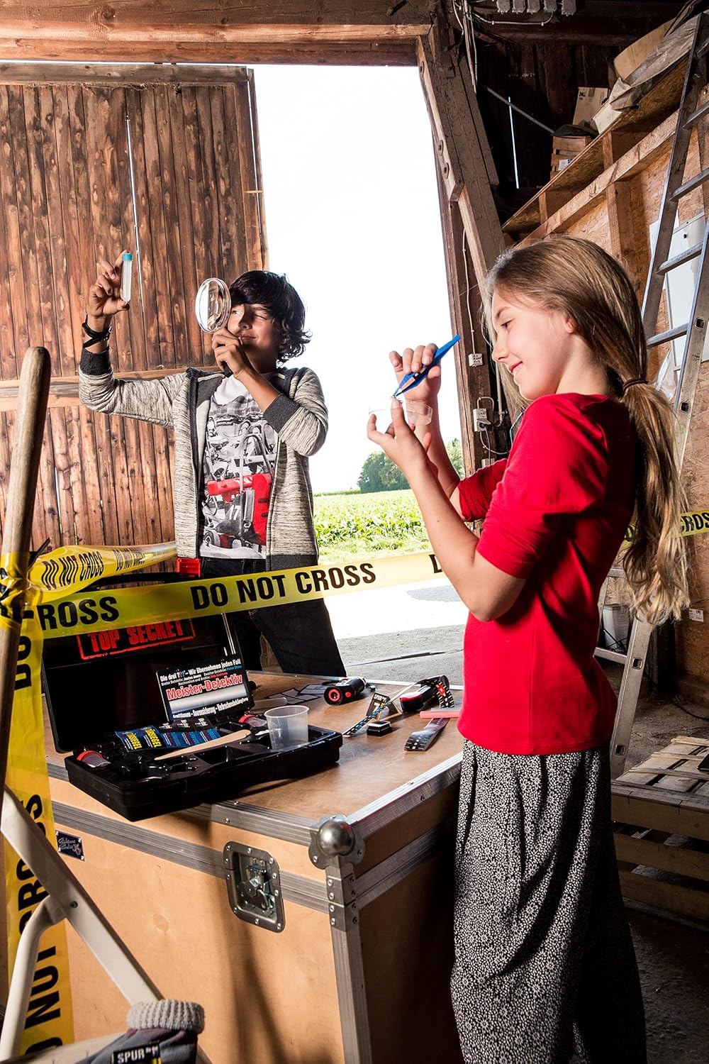 Kosmos-I Tre Valigetta Detective Giocattoli, Colore con, s, 630553 - immagine 5