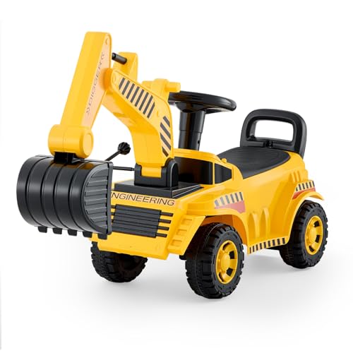 Vevor Macchinina Cavalcabile Escavatore con Volante