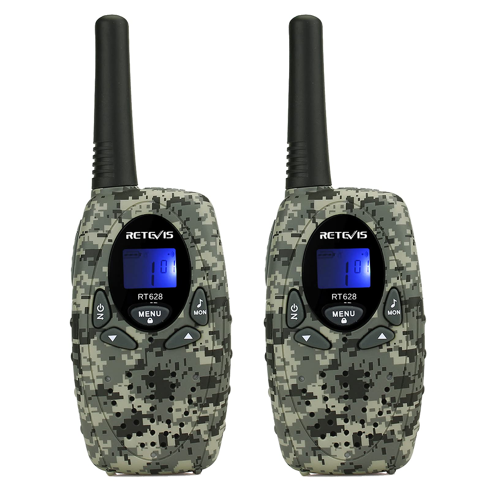 Retevis RT628 Walkie Talkie per Bambini 8CH, Mimetico
