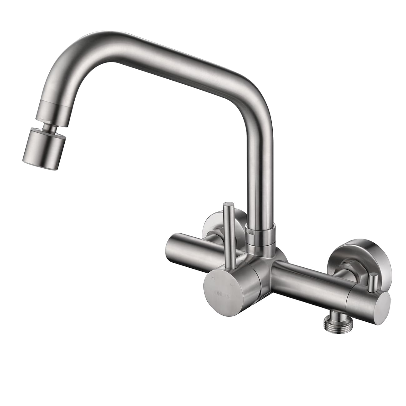 Onece Rubinetto Cucina a Muro Acciaio Inox 304