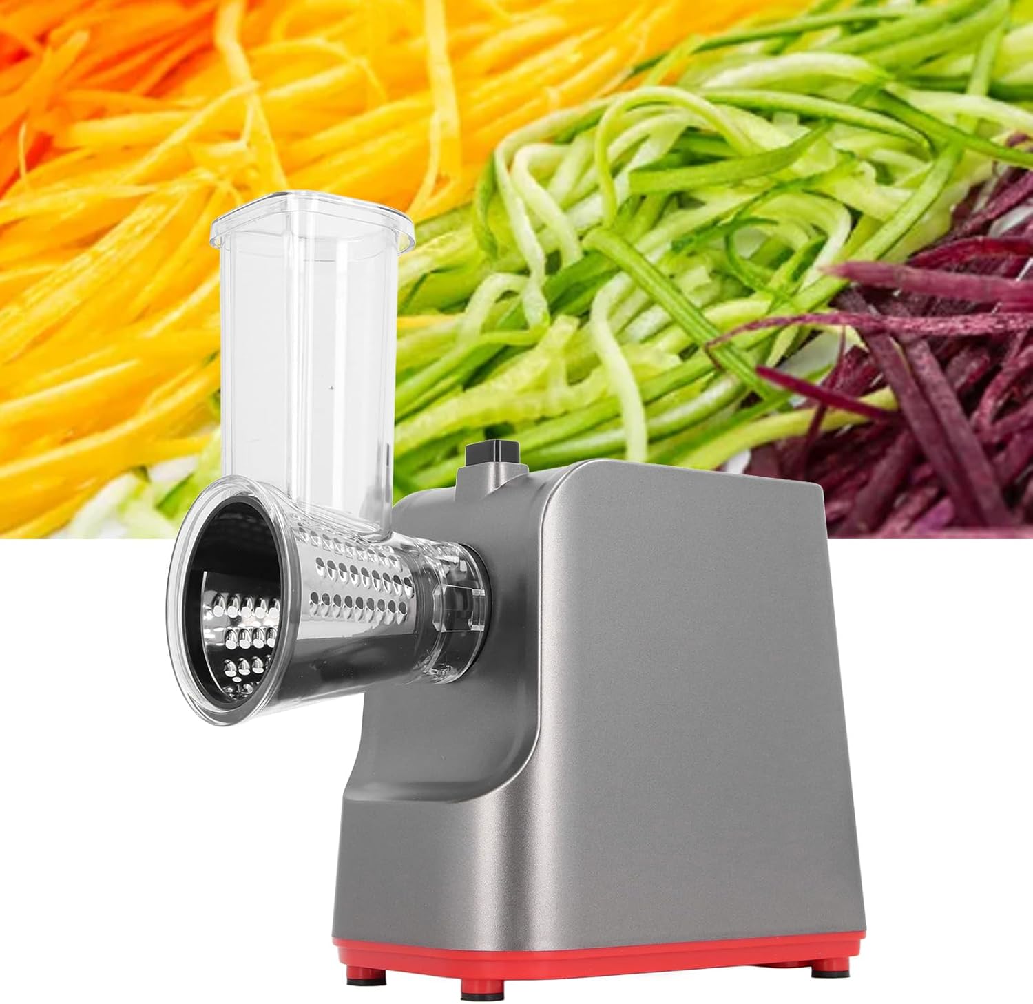 Grattugia Elettrica per Formaggio 250W 5 in 1 - immagine 2