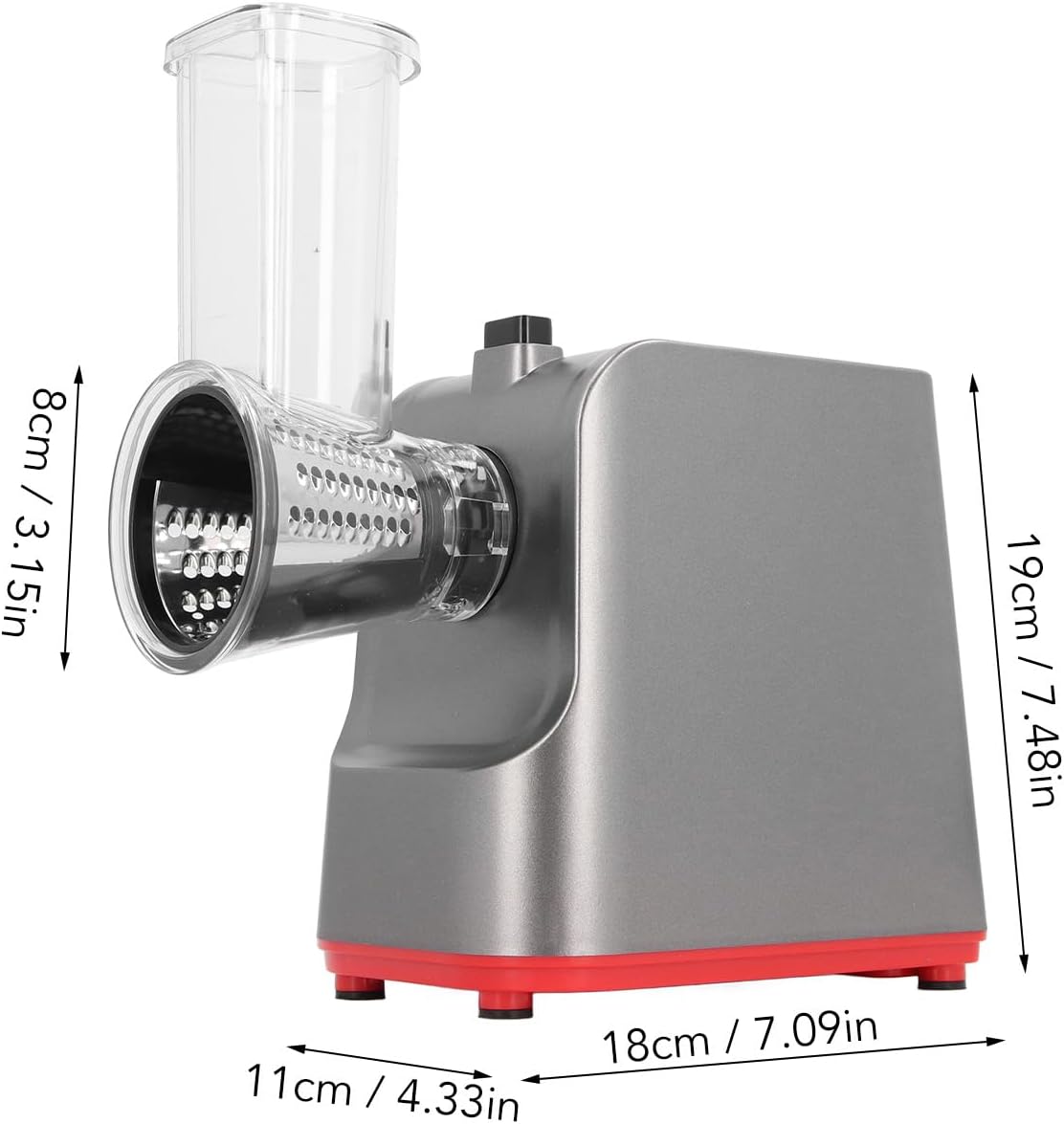 Grattugia Elettrica per Formaggio 250W 5 in 1 - immagine 4