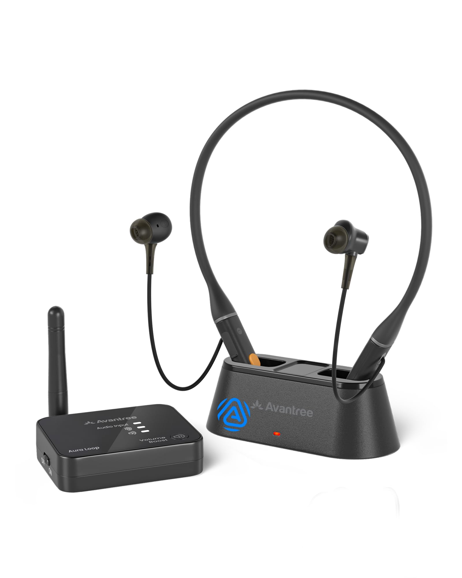 Avantree Aura Loop - Auricolari TV Wireless con Auracast