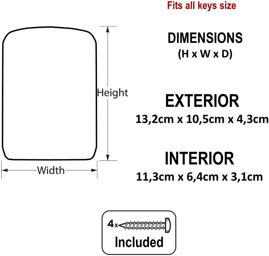 Master Lock 5415EURD Cassaforte per Chiavi, Grigio, Taglia Unica - immagine 7