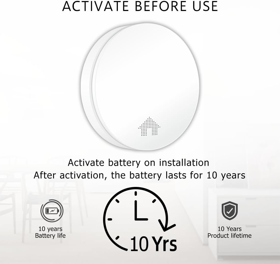 Elro FS4610 - Set 3 Rilevatori di Fumo Sottili - immagine 4