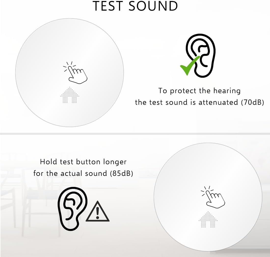 Elro FS4610 - Set 3 Rilevatori di Fumo Sottili - immagine 6