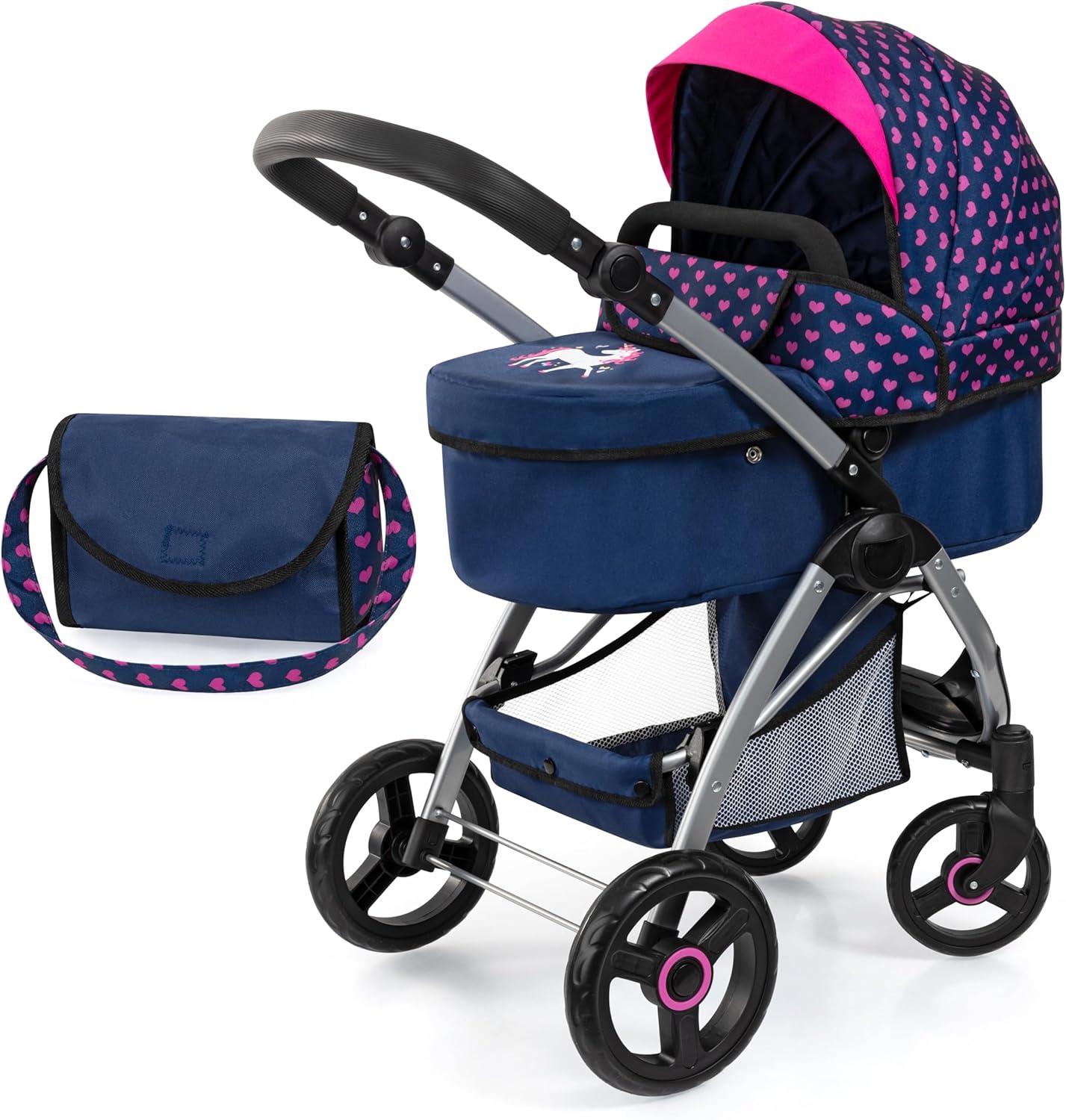 Bayer Design 17554AA Carrozzina per Bambole City Max - immagine 1