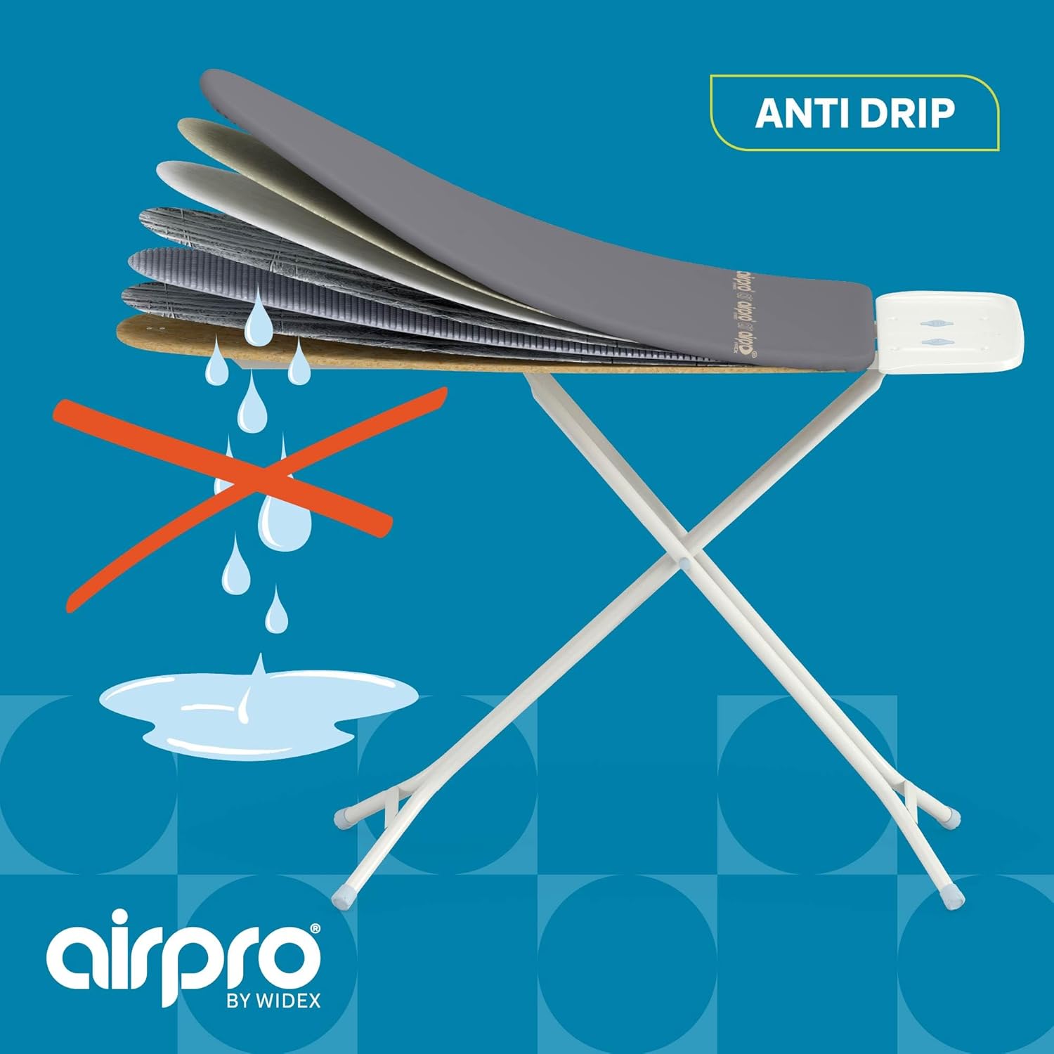 AirPro By Widex Copriasse 6 Strati per Ferro a Vapore XL - immagine 5