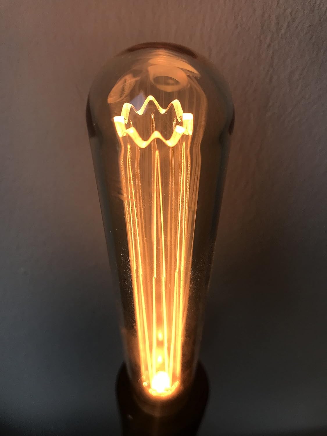 Greenandco 10x Lampadina LED Vintage E27 T30 2W - immagine 6