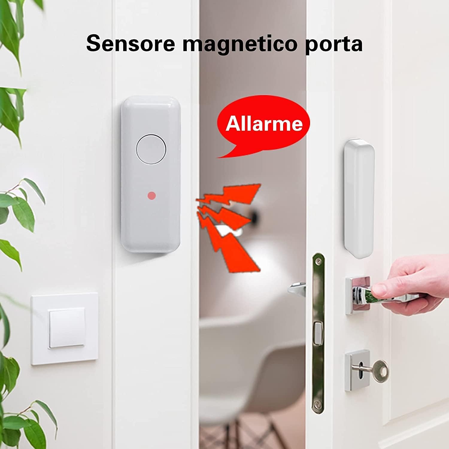 Kit Allarme Sicurezza Domestica Wireless WiFi GSM - immagine 4