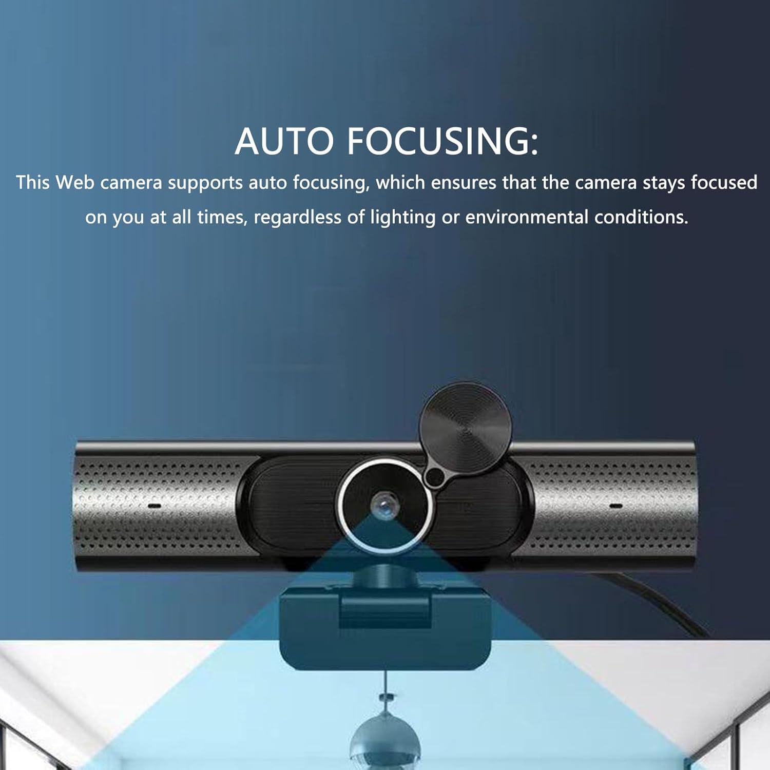 Topiky Webcam 2K 30 Fps con Microfono e Altoparlante - immagine 3