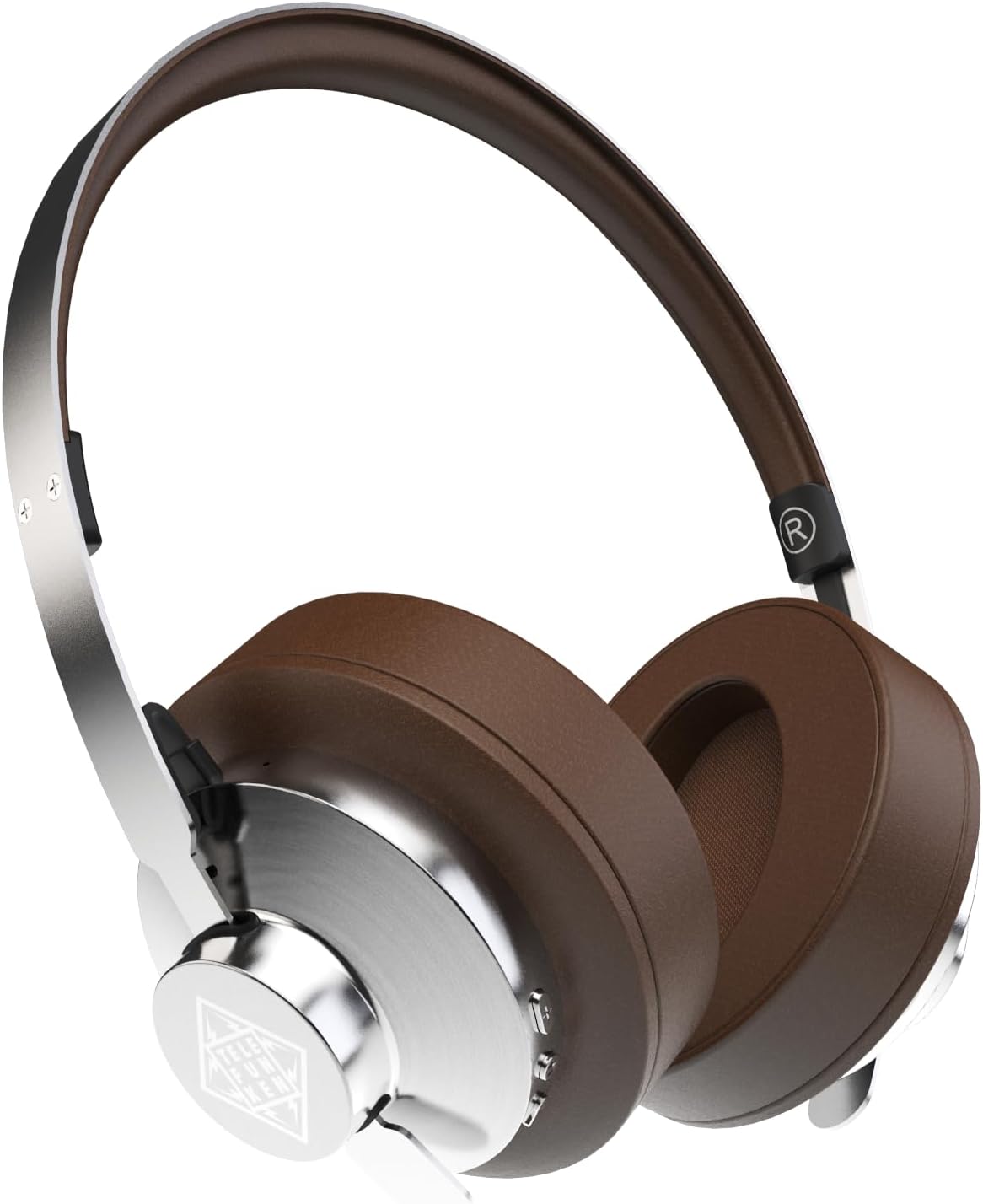 Telefunken ARCO Classic - Cuffie Over-Ear Bluetooth, Marrone - immagine 1