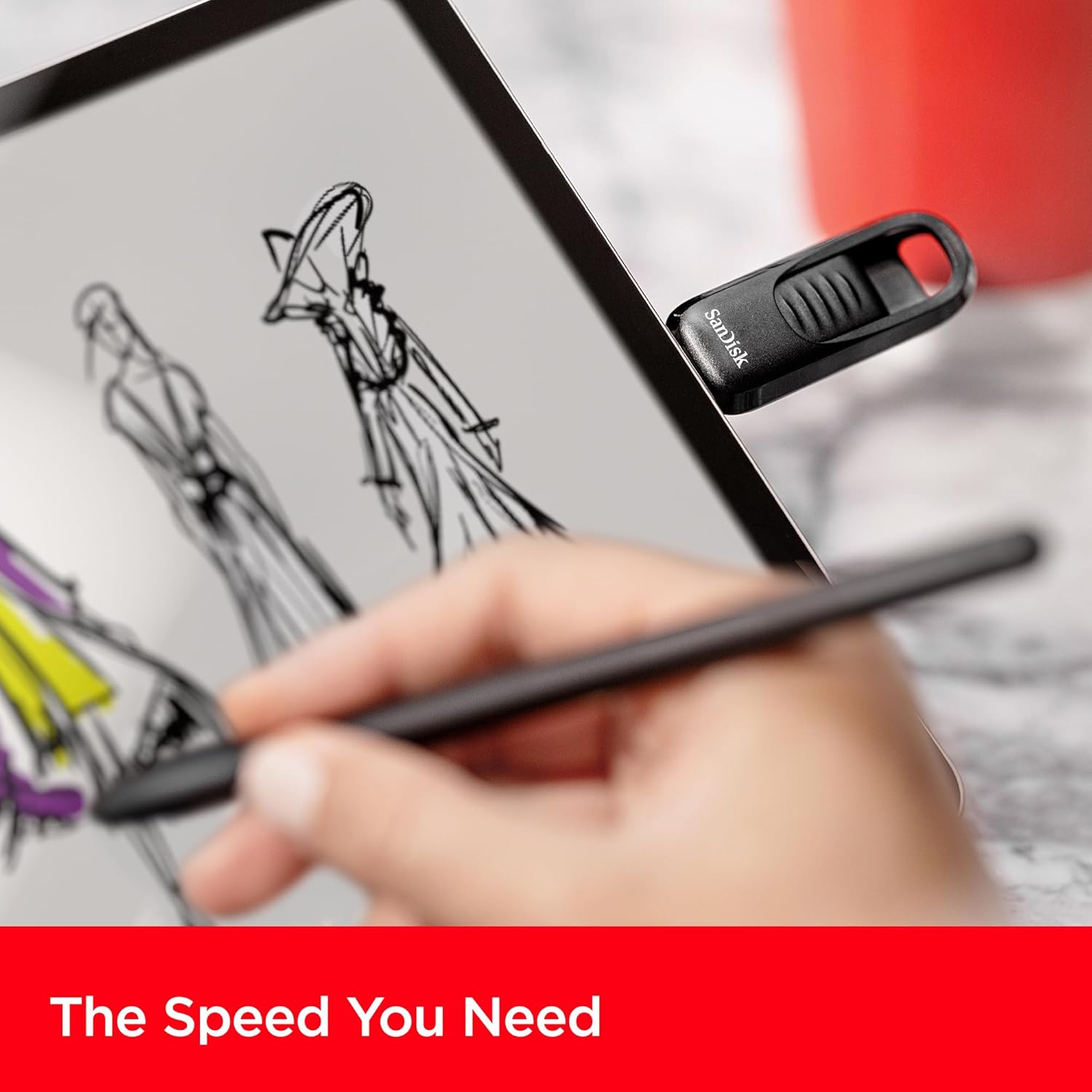 Sandisk 256 GB Unità Flash USB Type-C Nera - immagine 4