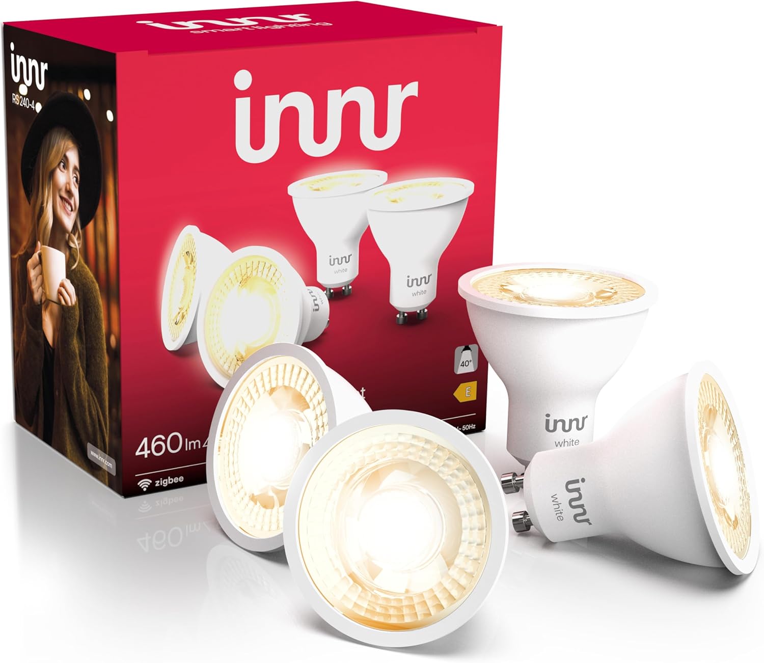 Innr Lampadina Smart GU10 LED (4 pz) - immagine 1
