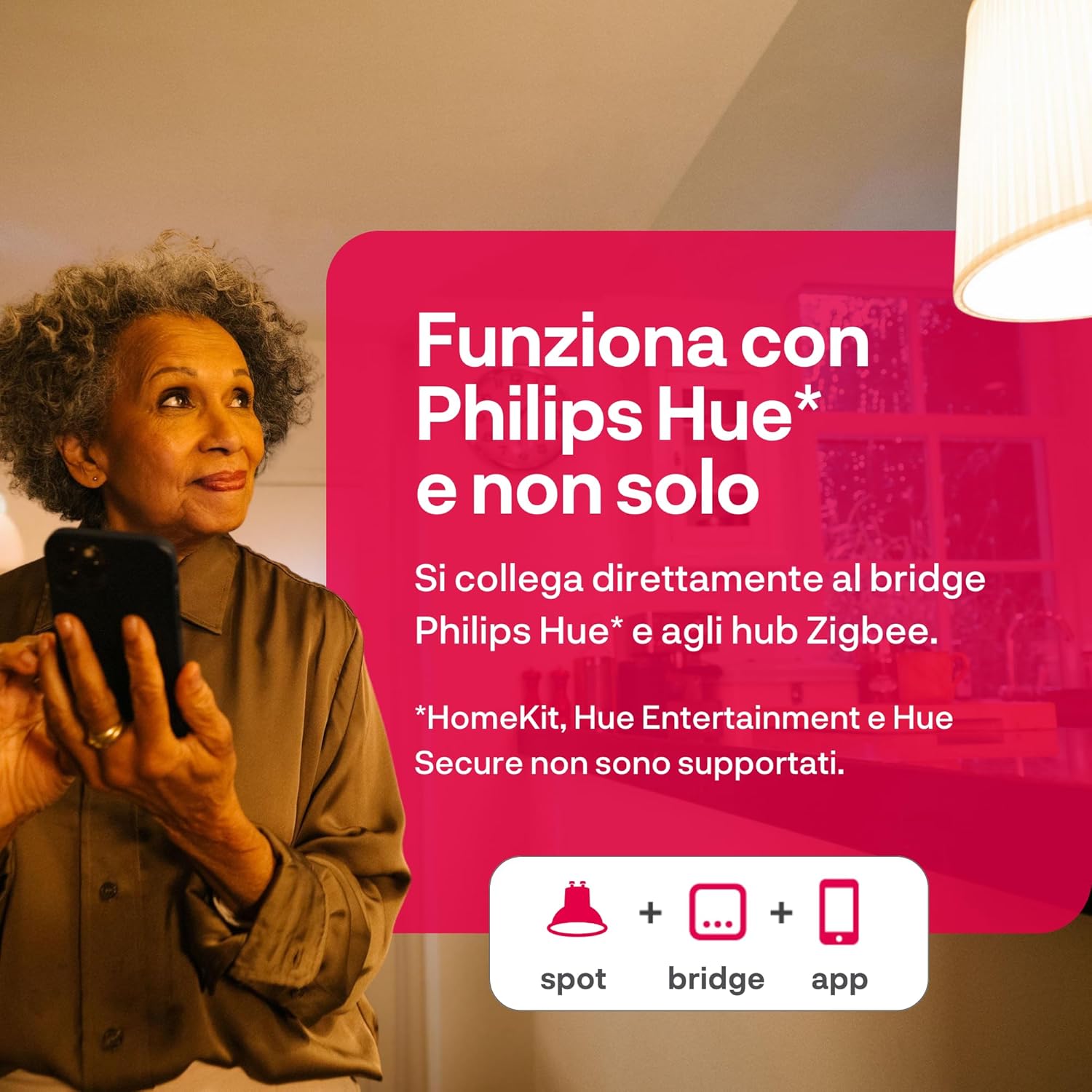 Innr Lampadina Smart GU10 LED (4 pz) - immagine 3