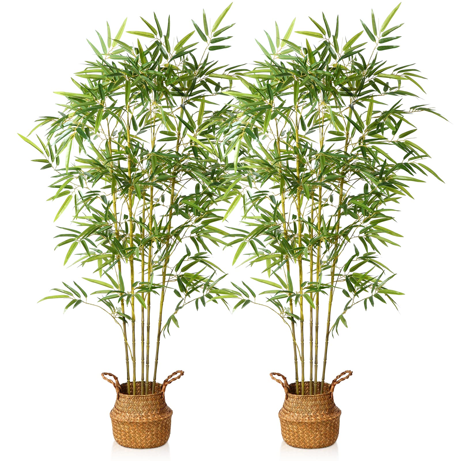 Kazeila Bambù Artificiale 160cm (2 Pack)