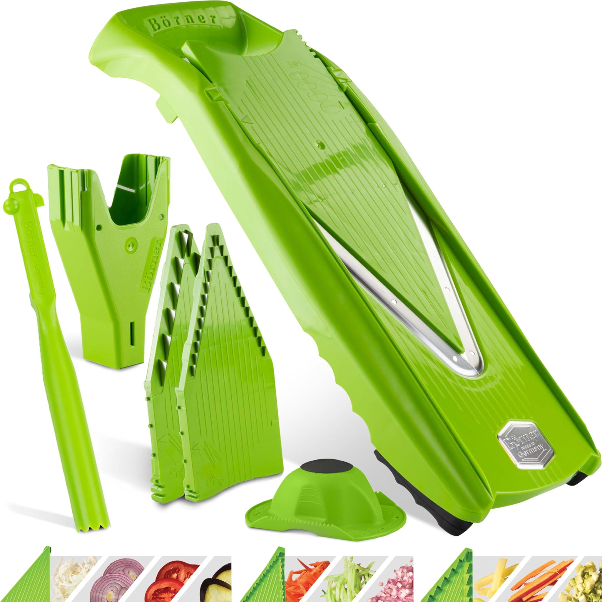 Börner Affettaverdure V5 Plus Set, Verde