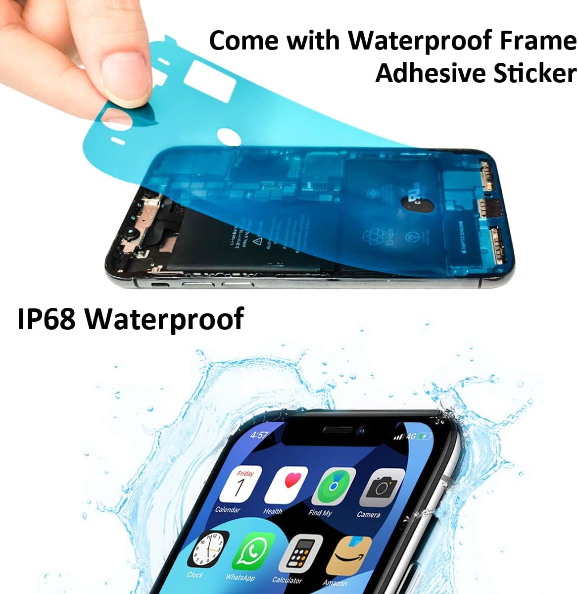 GULEEK Display per iPhone 11 - Schermo LCD 6,1 Pollici - immagine 7