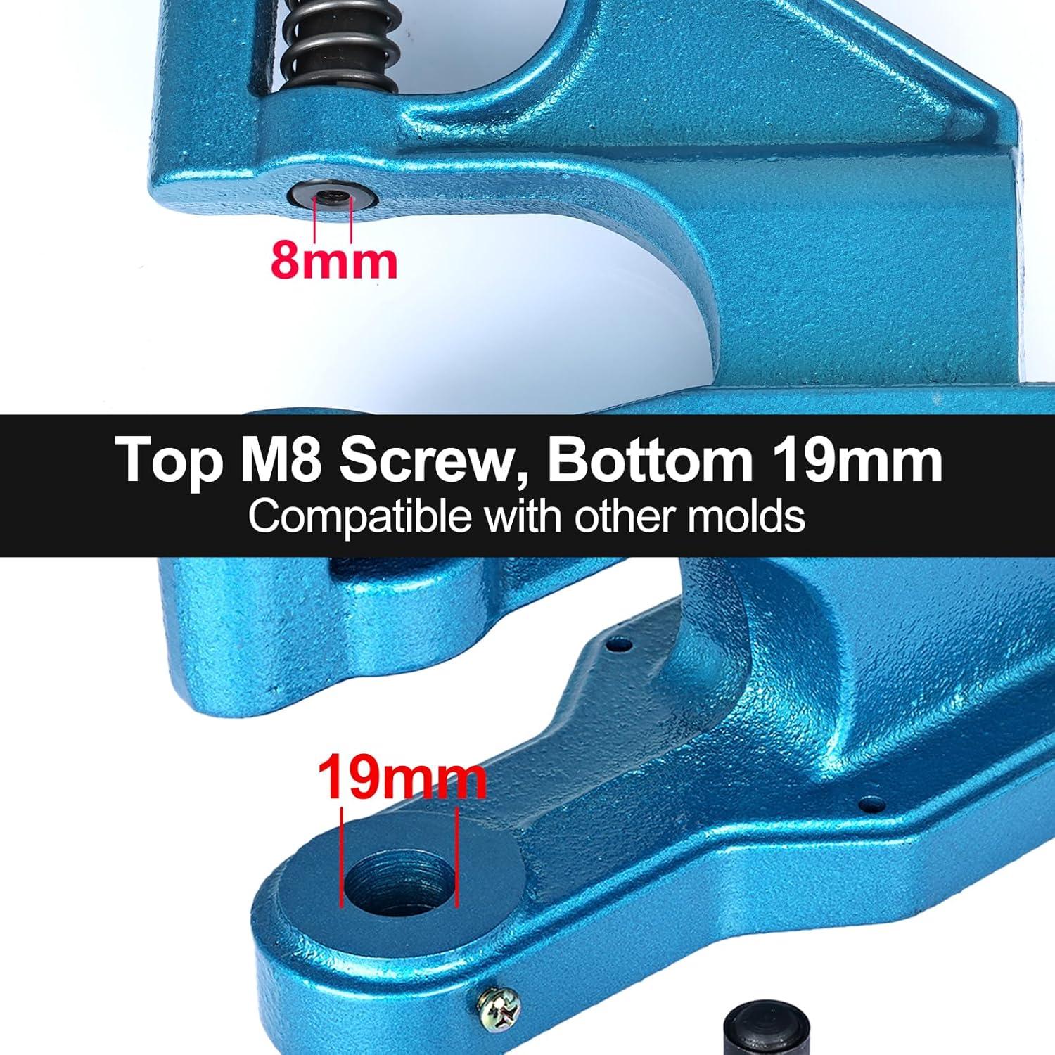 Boomstart Occhiellatrice Manuale Professionale 6/10/12 mm - immagine 8