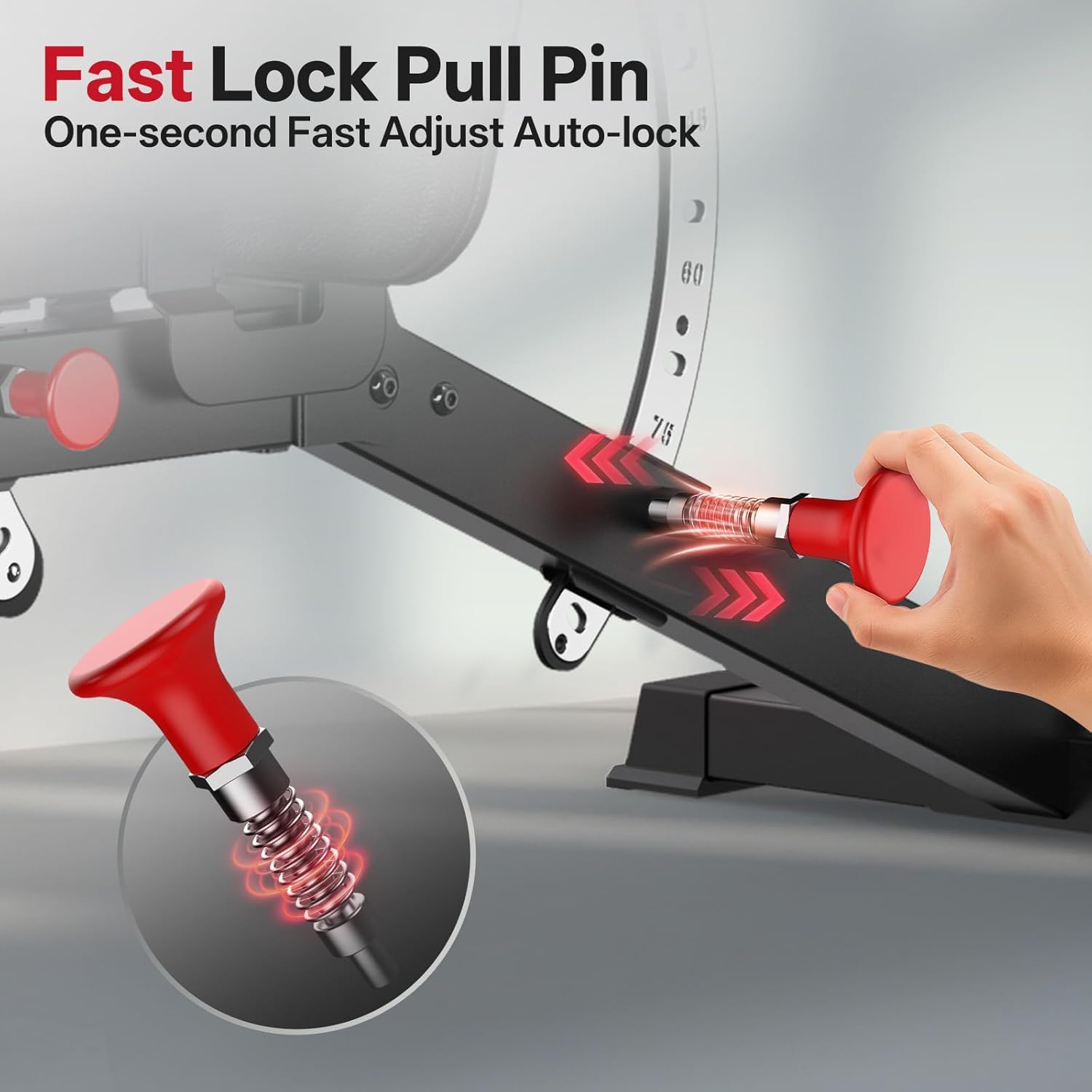 Joroto MD65 Panca Pesi Regolabile Multifunzionale - immagine 6