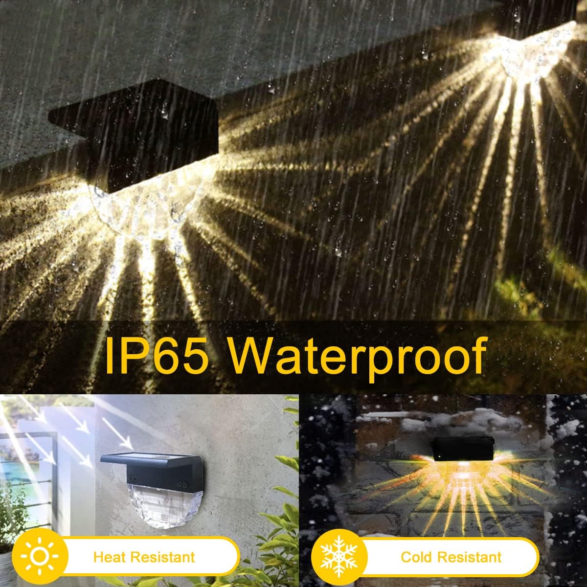 Luce Solare da Giardino Esterno 6 Pezzi - immagine 3