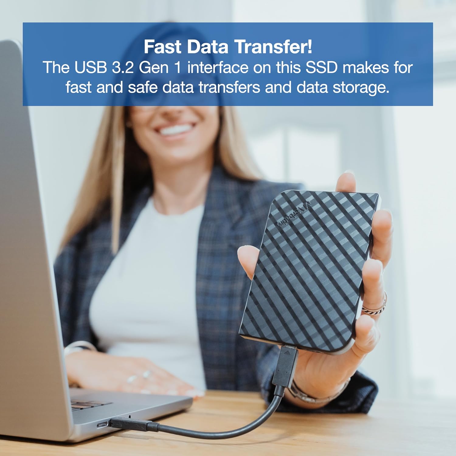 Verbatim SSD Store 'n' Go Portable 256 GB, Nero - immagine 4