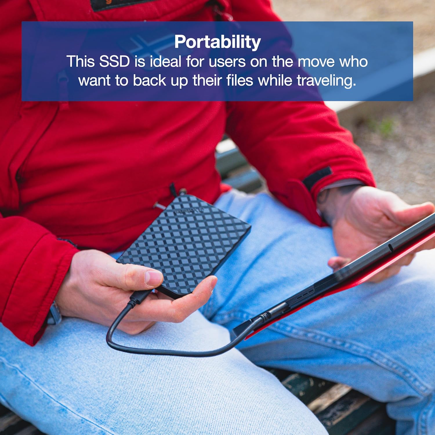 Verbatim SSD Store 'n' Go Portable 256 GB, Nero - immagine 5