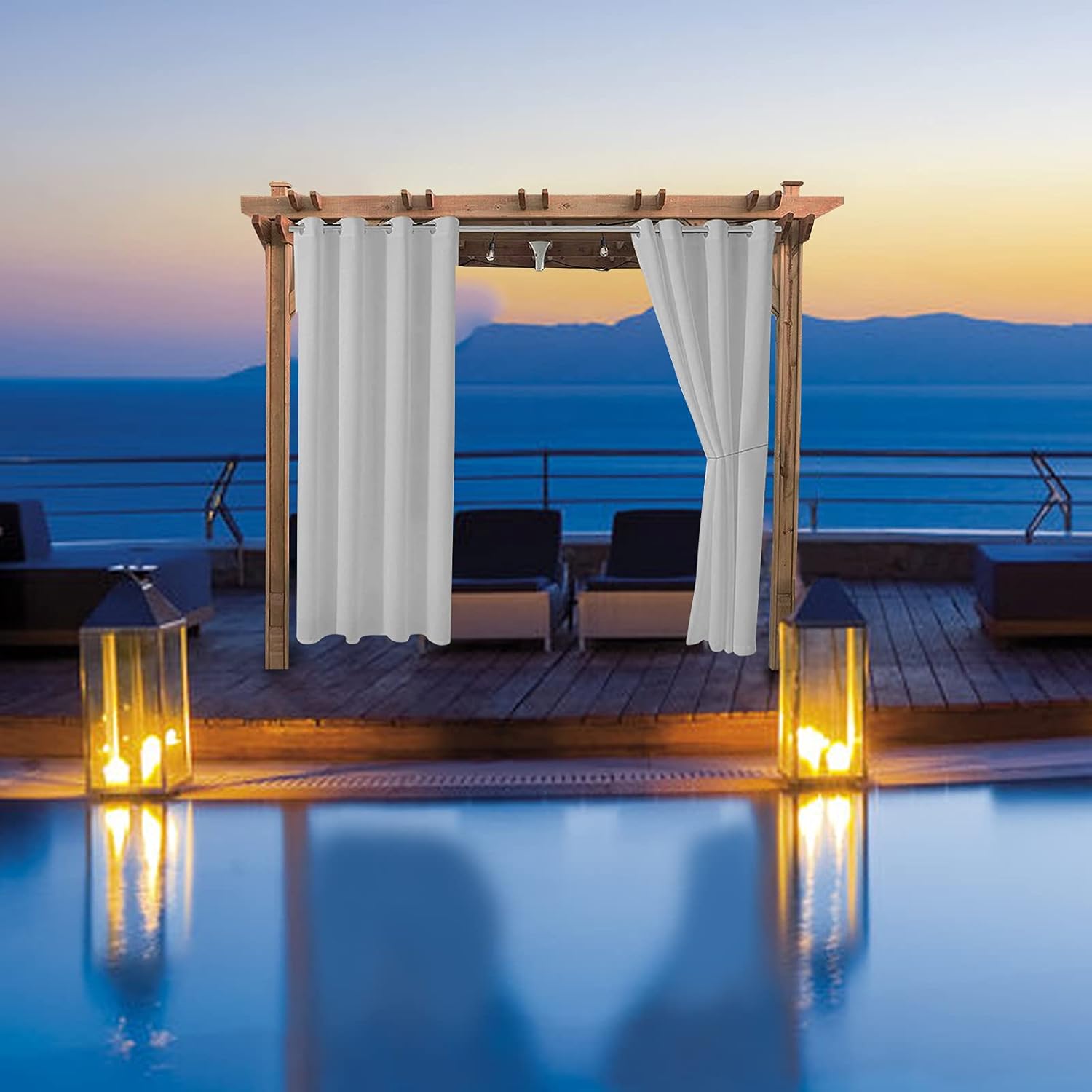 Ele Eleoption Tenda per Esterni 132x240cm, 2 Pezzi - immagine 2