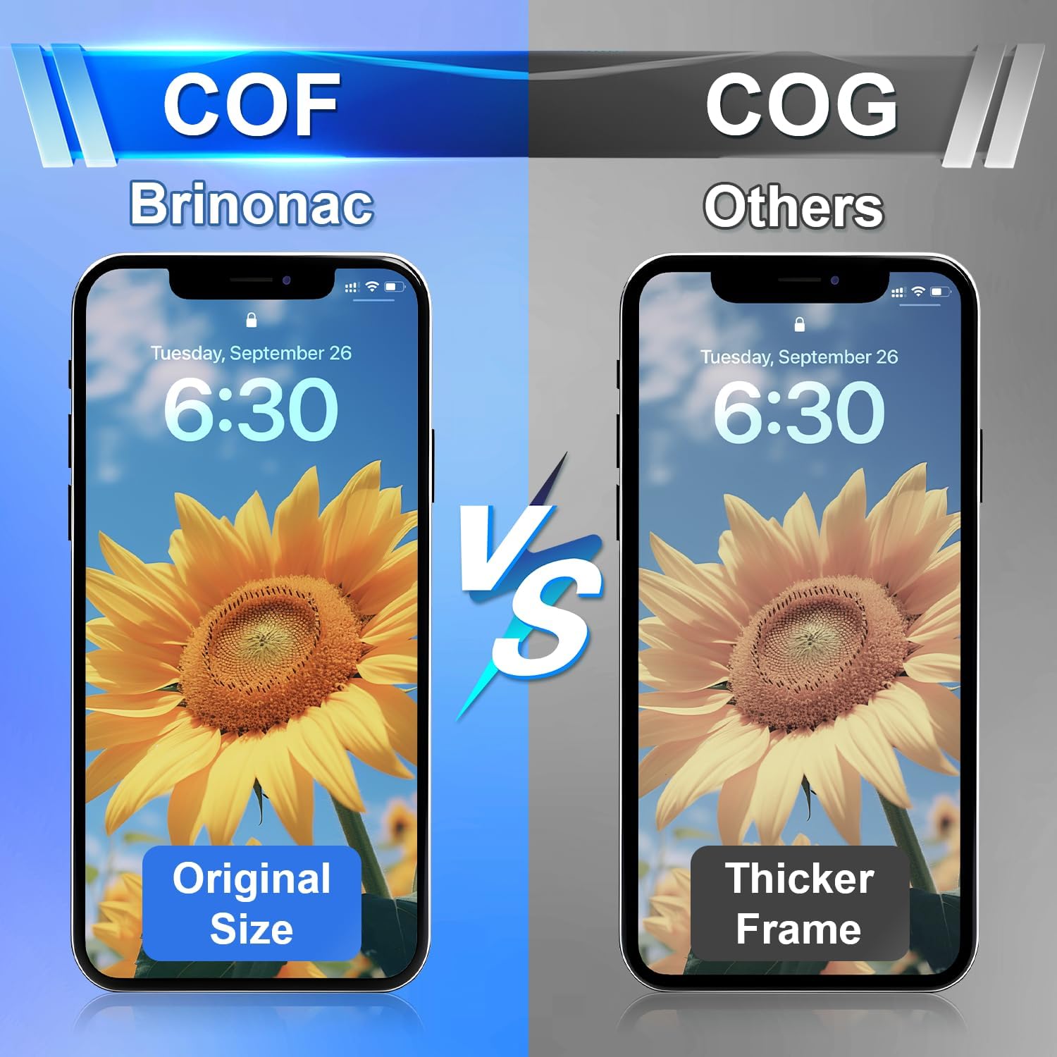 Brinonac Display per iPhone 12 Mini - Schermo LCD Full HD - immagine 3