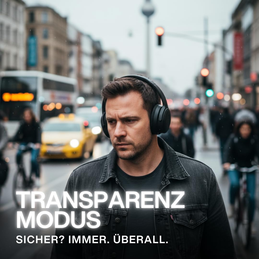 Telefunken ARCO Style Over-Ear Cuffie Bluetooth 140h - immagine 4