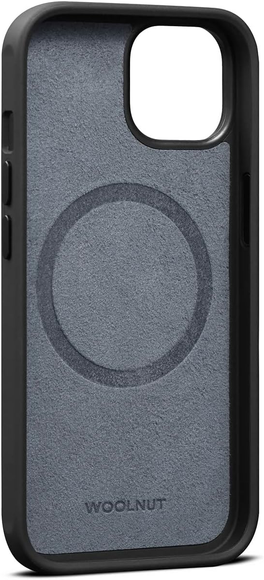 Woolnut Custodia in pelle per iPhone 14 - Nero - immagine 4