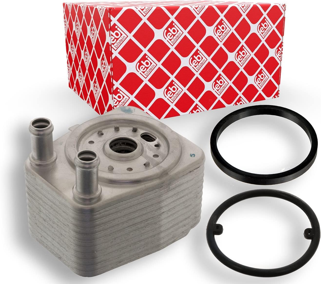 FEBI BILSTEIN Radiatore olio, Olio motore 100746 - immagine 1