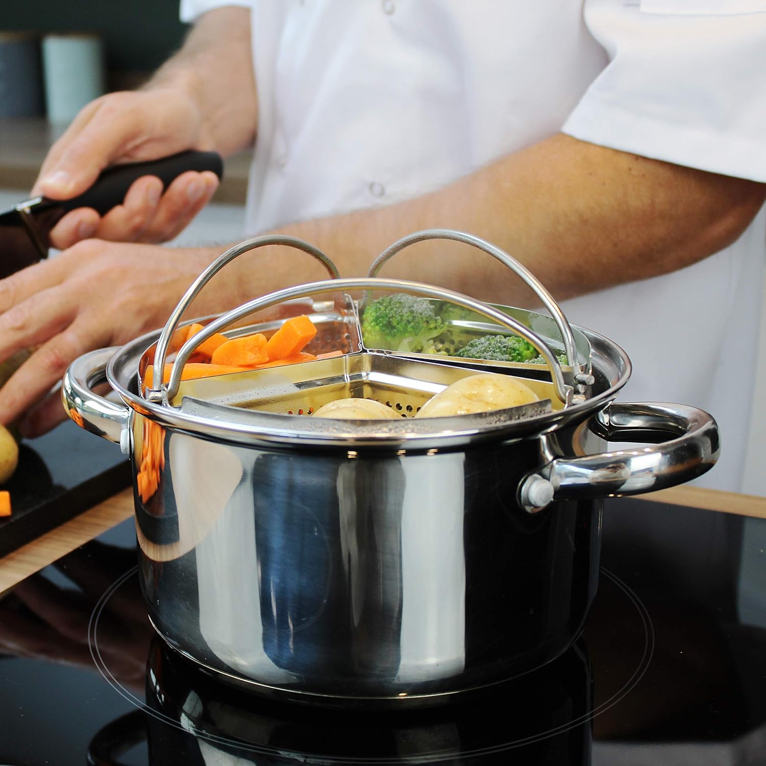 Saucepan Triple Divider and Separator Set 18cm - immagine 4