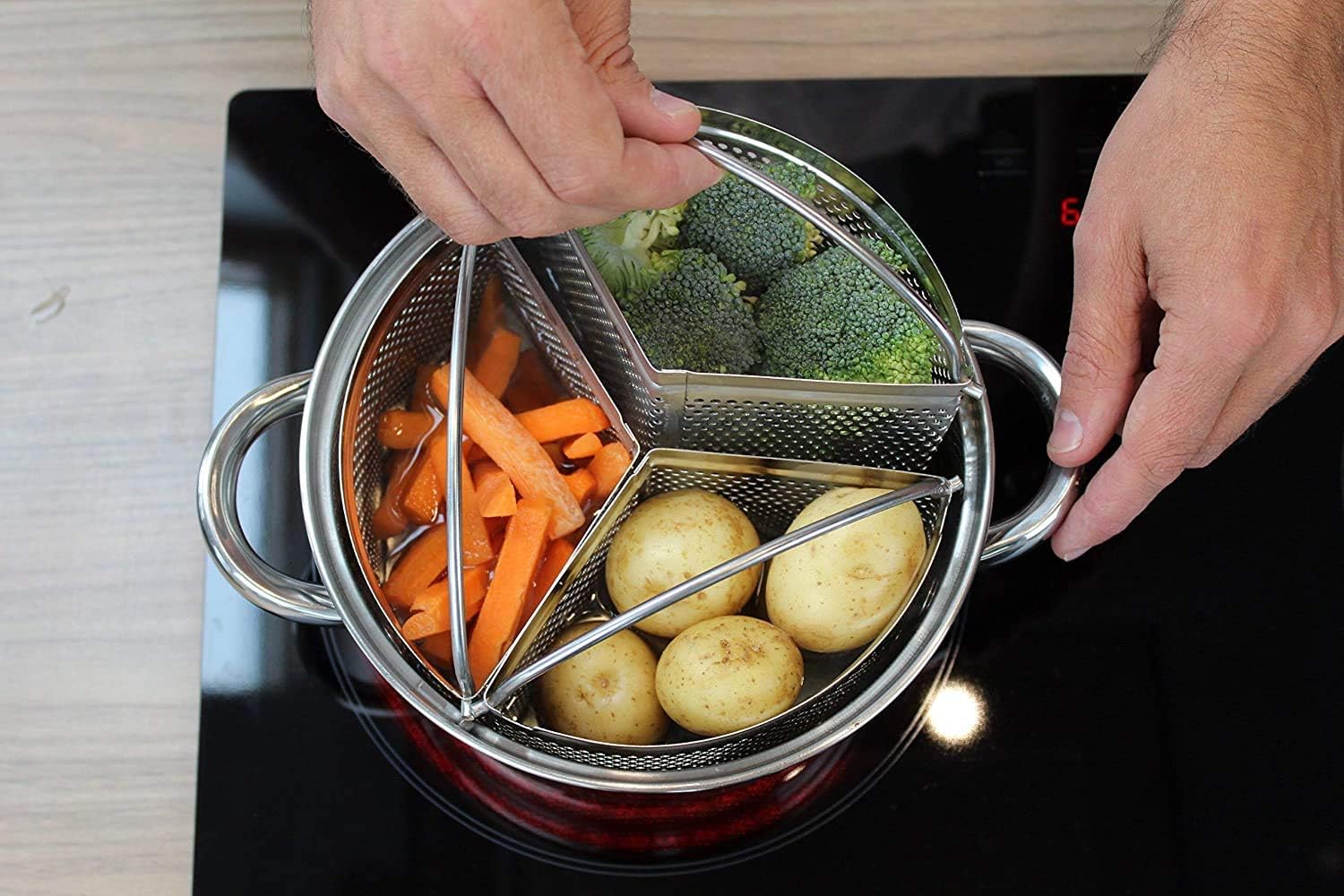 Saucepan Triple Divider and Separator Set 18cm - immagine 5