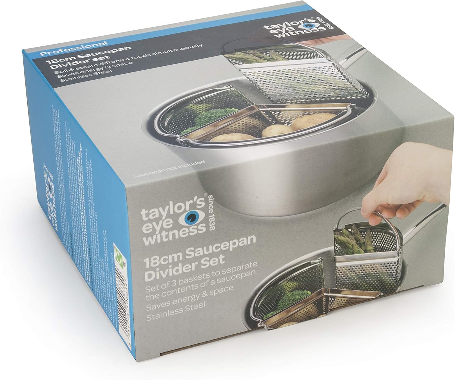 Saucepan Triple Divider and Separator Set 18cm - immagine 7