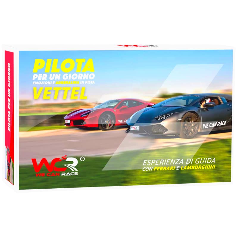 WE CAN RACE Cofanetto Vettel - Esperienza Guida Supercar